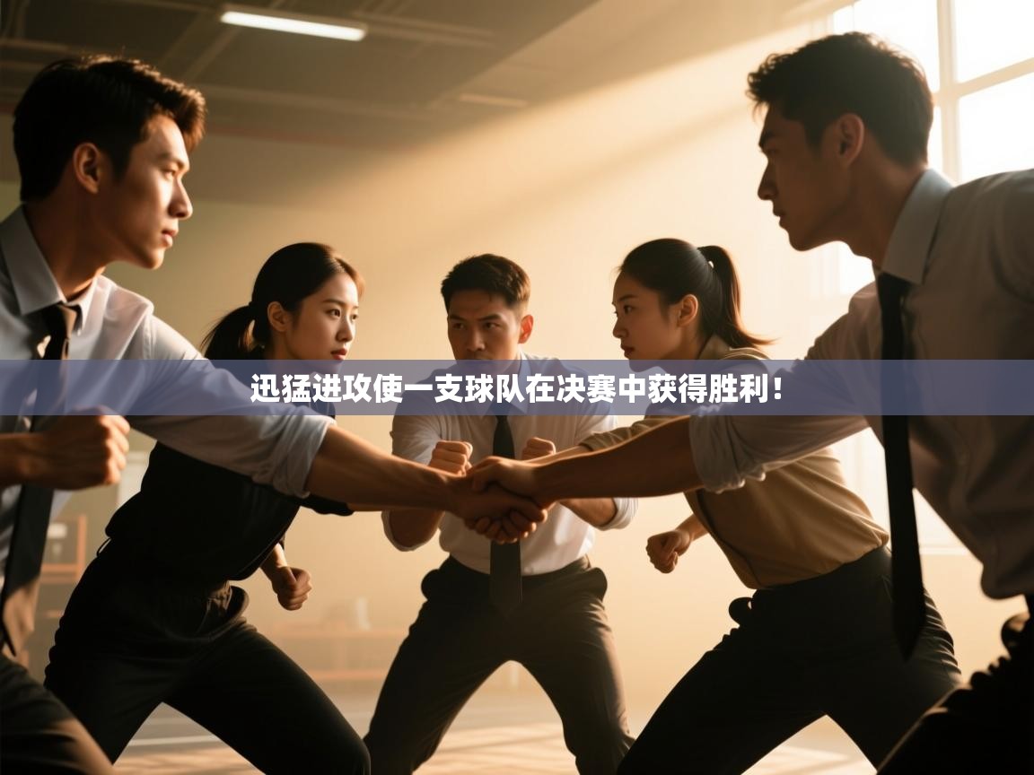 迅猛进攻使一支球队在决赛中获得胜利！  第2张